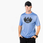 Men's Running Short Sleeve Performance Tee - Ultra Runner Bigfoot