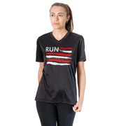 Women's Short Sleeve Tech Tee - Star Spangled Run