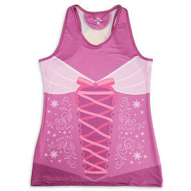 Women's Performance Tank Top - Long Hair Runner