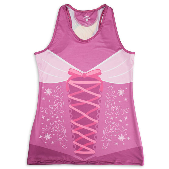 Women's Performance Tank Top - Long Hair Runner