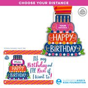 Virtual Race - Happy Birthday Challenge Custom Distance