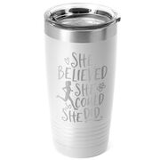 Running 20 oz. Double Insulated Tumbler - She Believed She Could So She Did