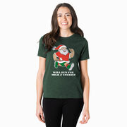 Running Short Sleeve T-Shirt - Will Run for Milk and Cookies