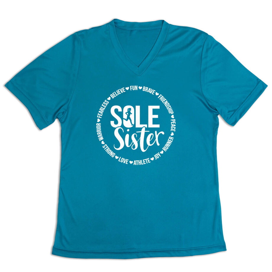 Women's Short Sleeve Tech Tee - Sole Sister