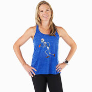 Flowy Racerback Tank Top - Never Stop Running