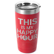 Running 20oz. Double Insulated Tumbler - This Is My Happy Hour