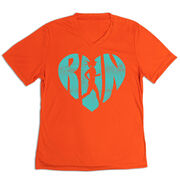 Women's Short Sleeve Tech Tee - Love The Run