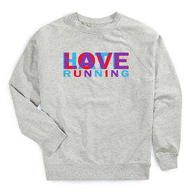 Running Raglan Crew Neck Pullover - Love Hate Running