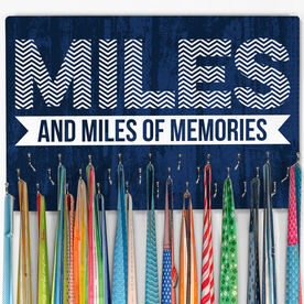 Running Large Hooked on Medals Hanger - Miles and Miles of Memories