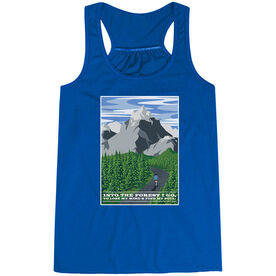 Flowy Racerback Tank Top - Into the Forest