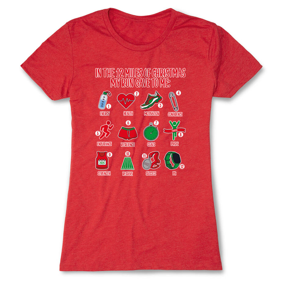 Women's Everyday Runners Tee - The 12 Miles of Christmas