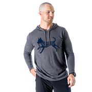 Running Lightweight Hoodie - I'd Rather Be Running with My Dog