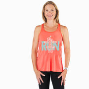 Flowy Racerback Tank Top - She Believed She Could So She Did
