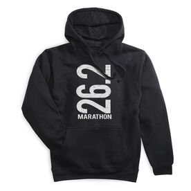 Statement Fleece Hoodie -  26.2 Marathon Vertical