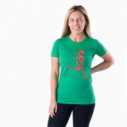 Women's Everyday Runners Tee - Heartfelt Runner Girl