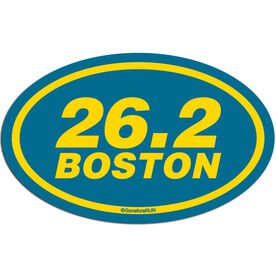 26.2 Boston Decal (Yellow/Blue)