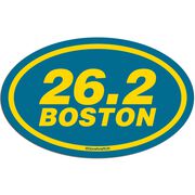 26.2 Boston Decal (Yellow/Blue)
