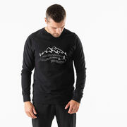 Running Raglan Crew Neck Pullover - Into the Forest I Go