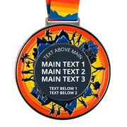 Hike/Walk Custom Race Medals