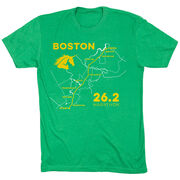 Running Short Sleeve T-Shirt - Boston Route