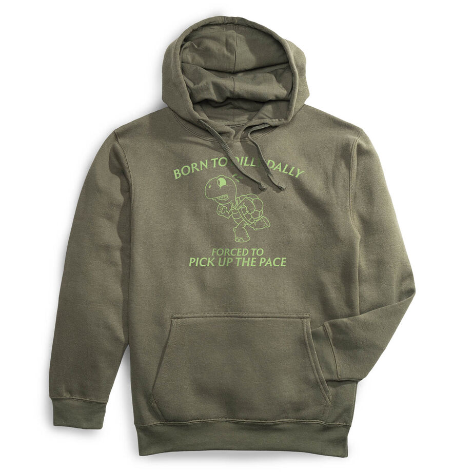 Statement Fleece Hoodie - Born to Dilly Dally