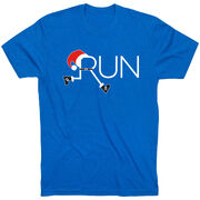 Running Short Sleeve T-Shirt - Let's Run For Christmas