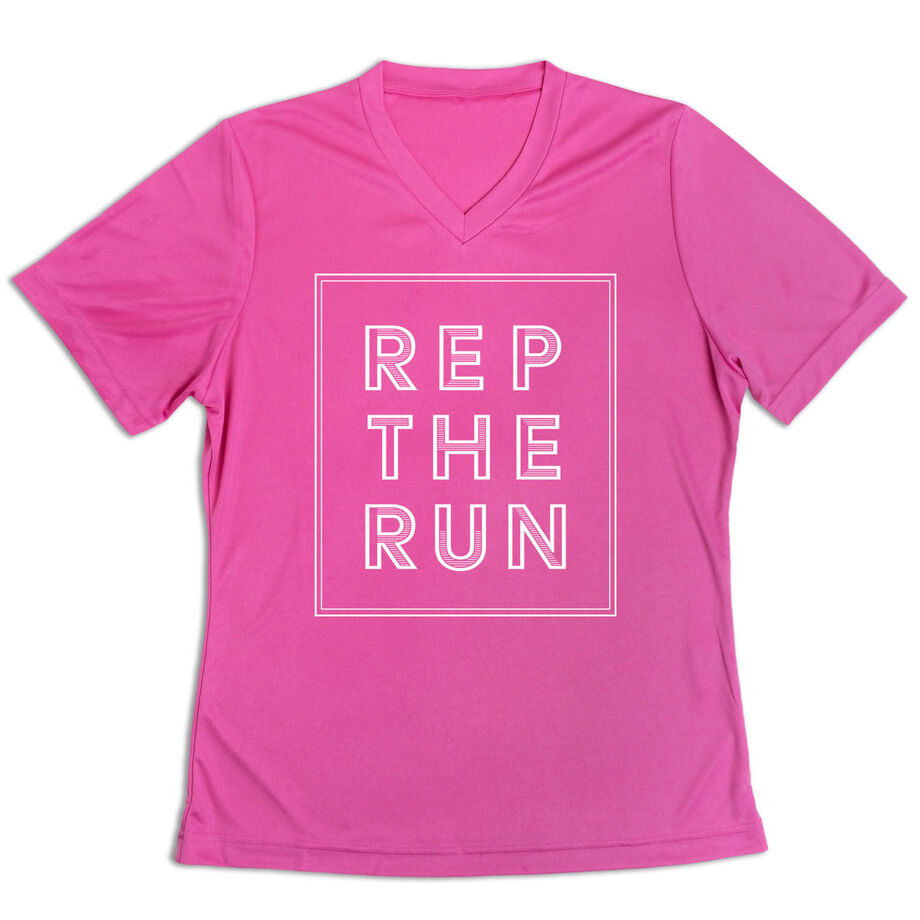 Women's Short Sleeve Tech Tee - Rep The Run