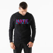 Running Raglan Crew Neck Pullover - Love Hate Running