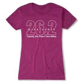 Women's Everyday Runners Tee - Marathoner 26.2 Miles