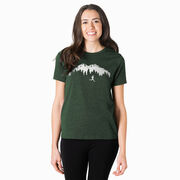 Running Short Sleeve T-Shirt - Trail Runner in the Mountains (Male)