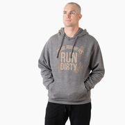 Statement Fleece Hoodie - Run Dirty