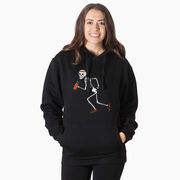Statement Fleece Hoodie -  Never Stop Running