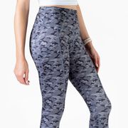 Women's Performance Side Pocket Tights - Command Camo