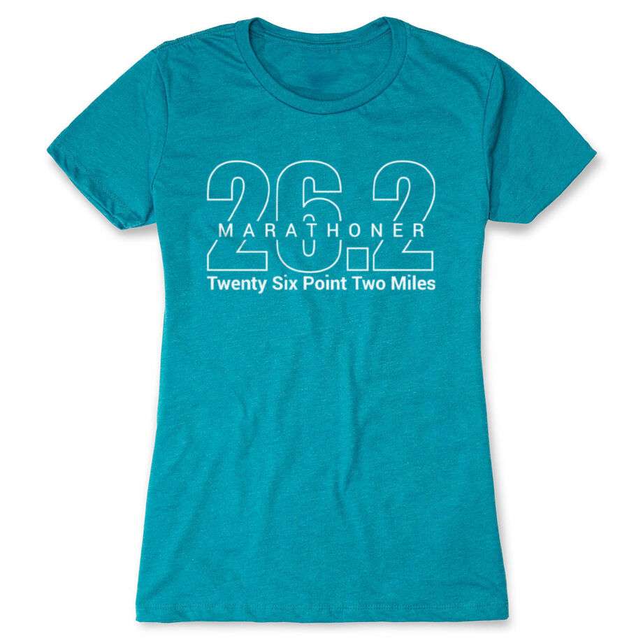 Women's Everyday Runners Tee - Marathoner 26.2 Miles
