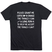 Running Short Sleeve T-Shirt - Please Grant Me Coffee