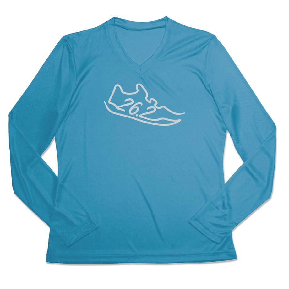 Women's Long Sleeve Tech Tee - 26.2 Run Shoe