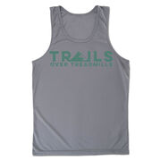 Men's Running Performance Tank Top - Trails Over Treadmills