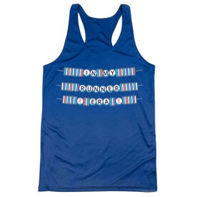 Women's Racerback Performance Tank Top - In My Runner Era