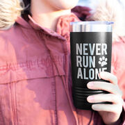 Running 20oz. Double Insulated Tumbler - Never Run Alone (Bold)