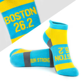 Socrates&reg; Woven Performance Sock - Boston 26.2