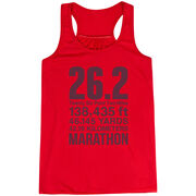 Flowy Racerback Tank Top - 26.2 Math Miles