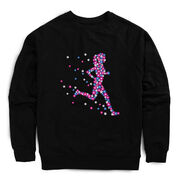 Running Raglan Crew Neck Pullover - Summer Runner Girl