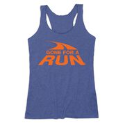 Women's Everyday Tank Top - Gone For a Run&reg; Logo (Orange)