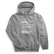 Statement Fleece Hoodie -  Miles of Friendship Mantra