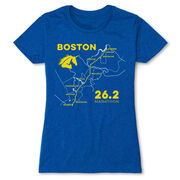 Women's Everyday Runners Tee - Boston Route