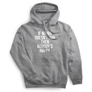 Statement Fleece Hoodie -  If Mama Doesn't Run