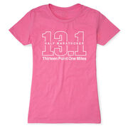 Running Women's Everyday Tee - Half Marathoner 13.1 Miles