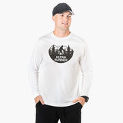 Men's Running Long Sleeve Performance Tee - Ultra Runner Bigfoot