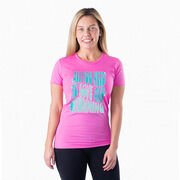 Women's Everyday Runners Tee - All You Need is Love and Running