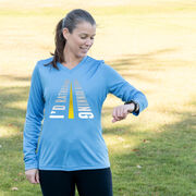 Women's Long Sleeve Tech Tee - I'd Rather Be Running